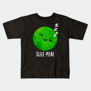 Slee-pea Cute Sleeping Pea Pun Kids T-Shirt